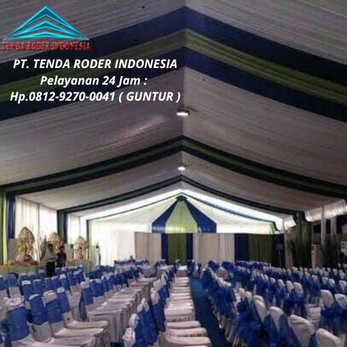 Pusat Sewa Tenda Roder Mudah Pasang dan bongkar Bandung