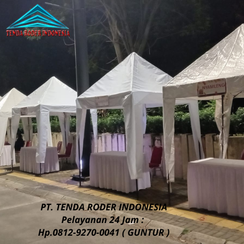 Rental Tenda Jakarta Sedia Type Roder,Bazar,Hanggar