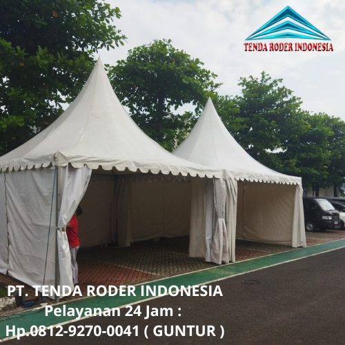 Rental Tenda Kerucut,Tenda Roder,Tenda Bazar Bekasi