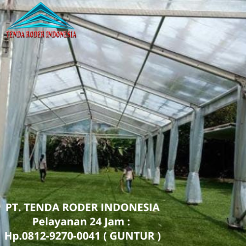 Rental Tenda Roder Desain Moderen Area Jabodetabek