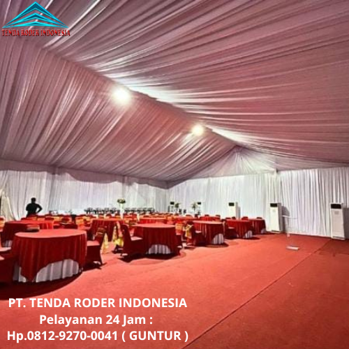 Rental Tenda Roder Flooring Karpet Aneka Warna Jakarta