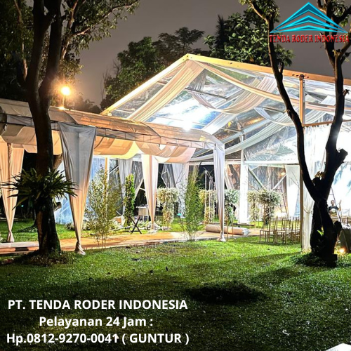 Rental Tenda Roder Karawang Harga Murah Kualitas Bagus