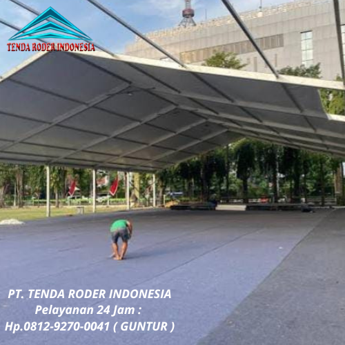 Rental Tenda Roder Rangka Kokoh Area Depok