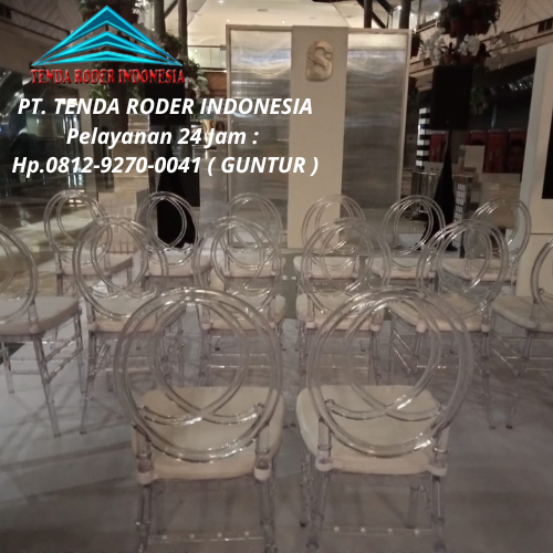 Rental Tenda Roder Transparan Dan Kursi Acrylic Cikarang