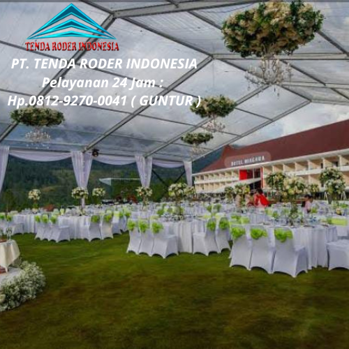 Rental Tenda Roder Transparan Dan Kursi Acrylic Cikarang