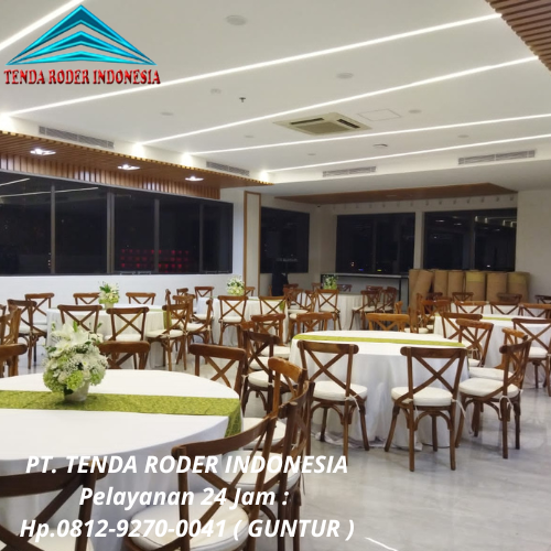 Rental Tenda Roder,Kursi,Meja Area Cikarang
