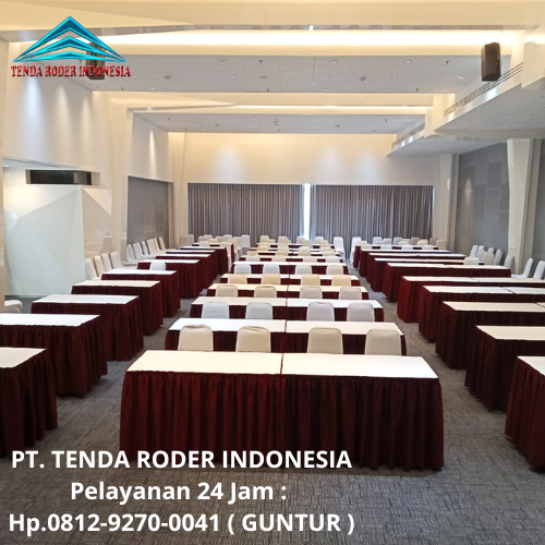 Sewa Meja,Tenda Roder Mustika Jaya Bekasi