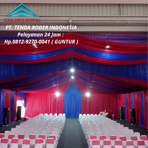 Sewa Tenda Roder Aneka Model Dan Warna Dekorasi Bandung