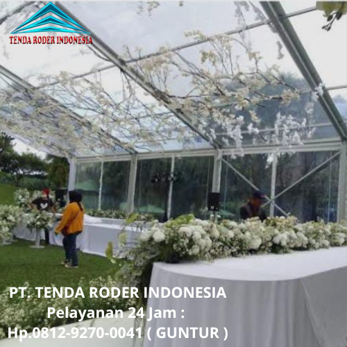 Sewa Tenda Roder Dekorasi Rapi Elegant Jakarta