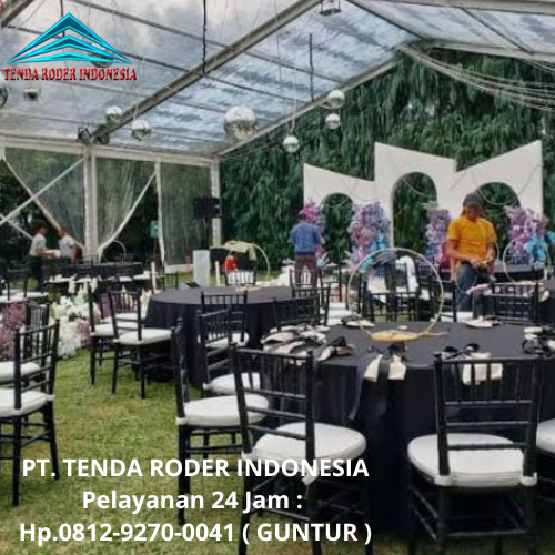 Vendor Sewa Tenda Roder Klasik Mewah Depok