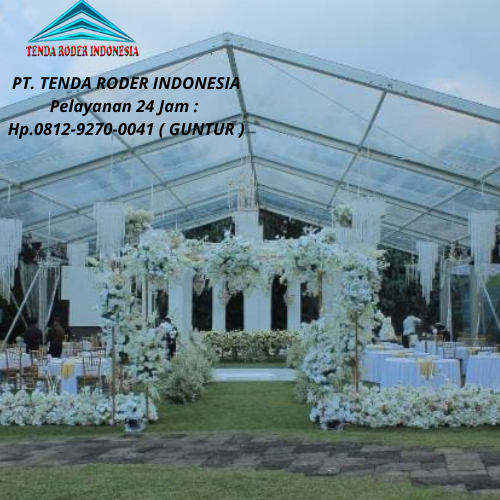 Vendor Tenda Roder Wedding Impian Desain Mewah Jakarta