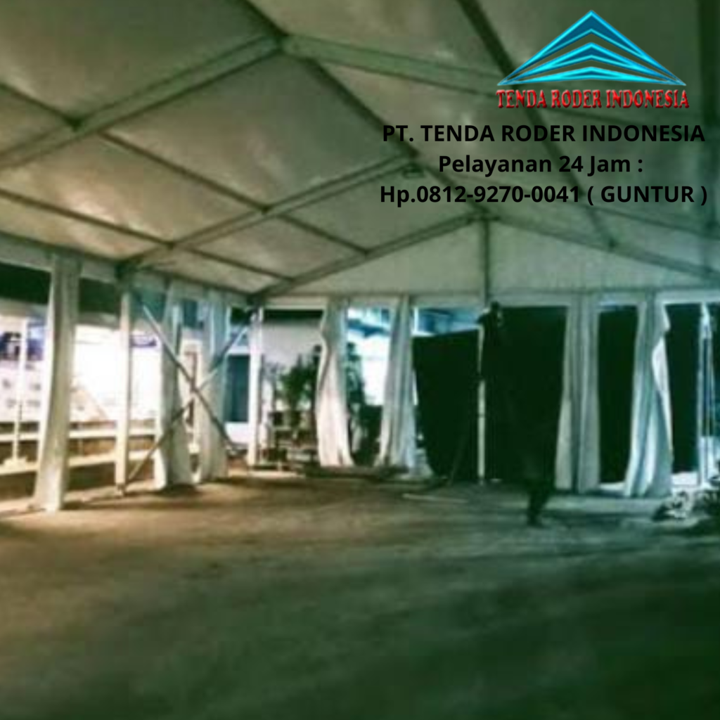 Gudang Sewa Tenda Roder Area Jabodetabek Terlengkap