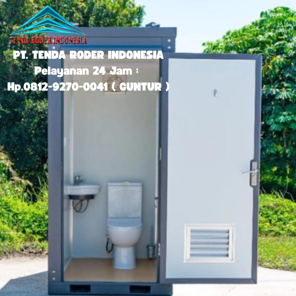 Jasa sewa Tenda Roder Dan Toilet Portable Area Bekasi