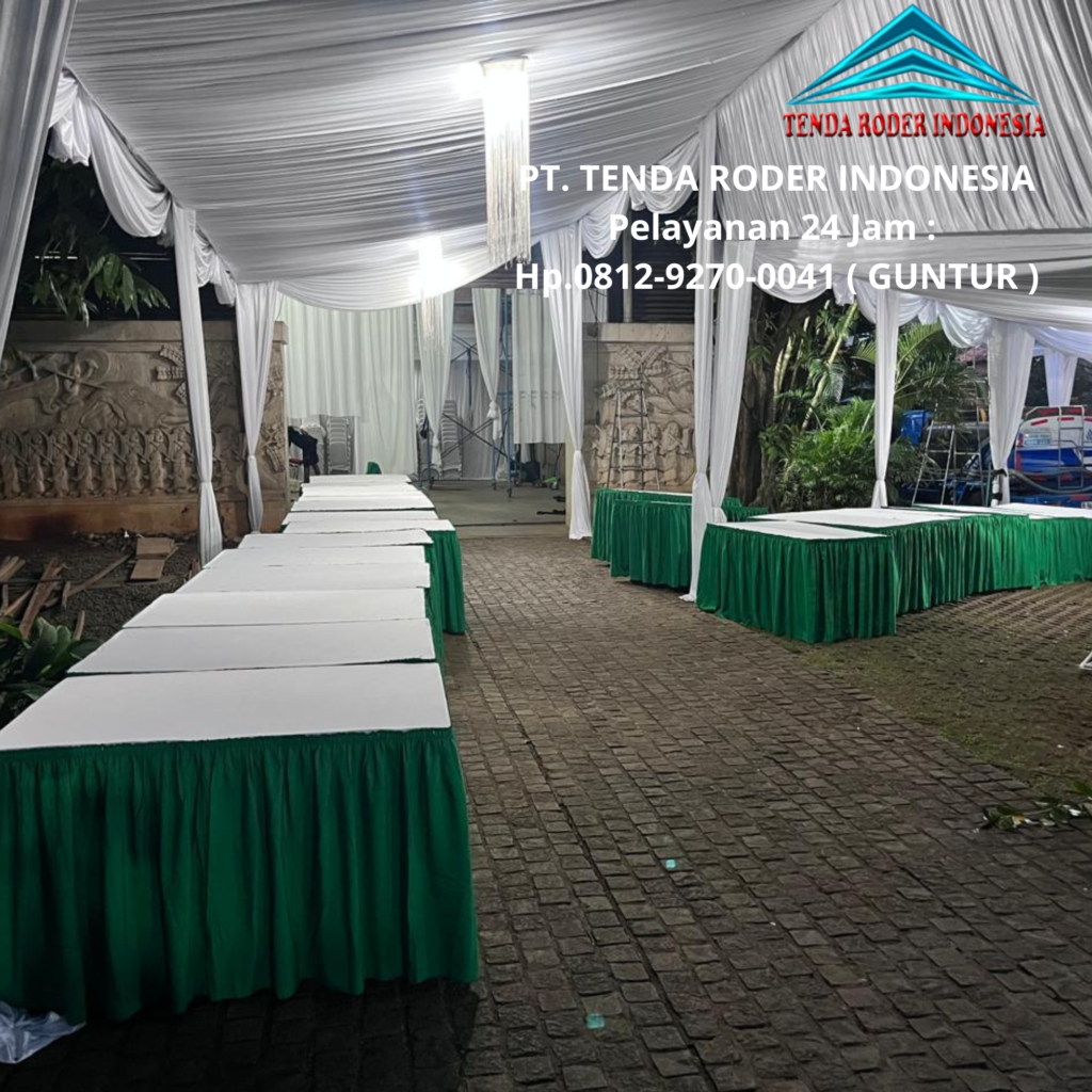 Rental Sewa Meja Kotak Dan Tenda Roder Modular Jakarta Utara