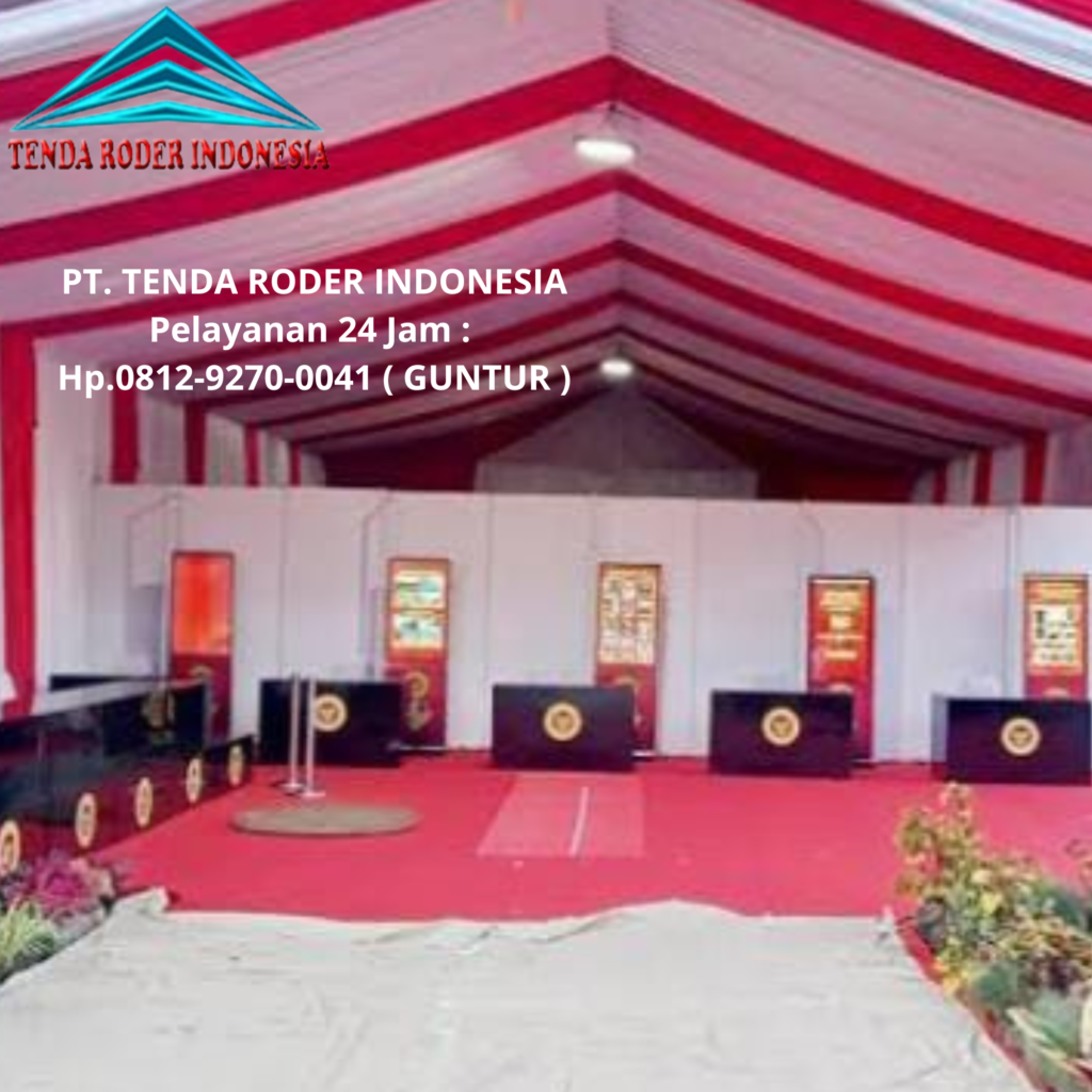 Rental Tenda Event Type Roder Terbaik Area Jakarta
