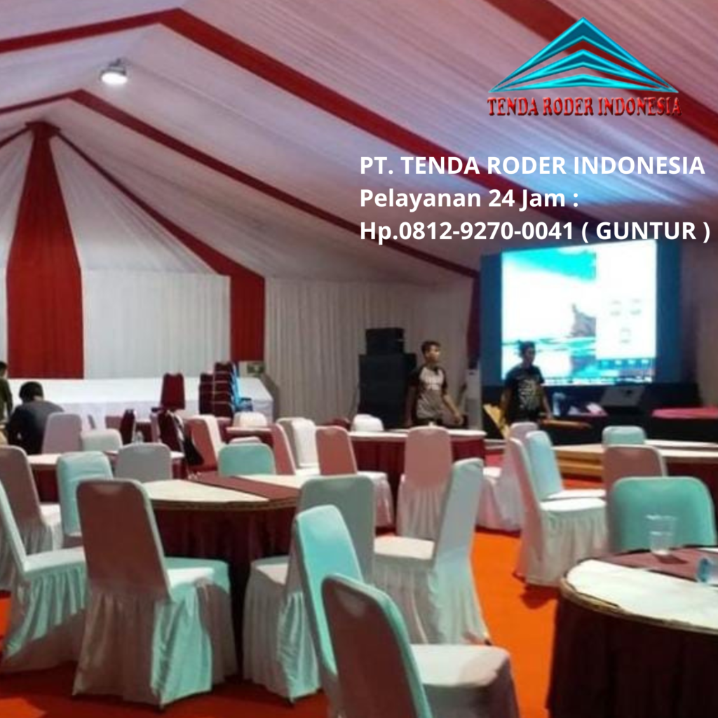 Rental Tenda Pesta Type Tenda Roder Area Jakarta Pusat