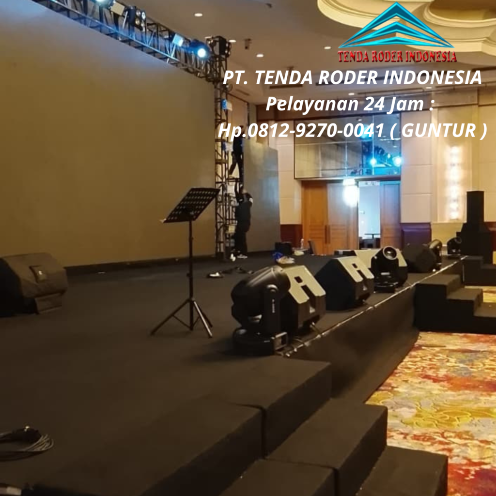 Rental Tenda Roder, Panggung Dan Podium Area PIK 2