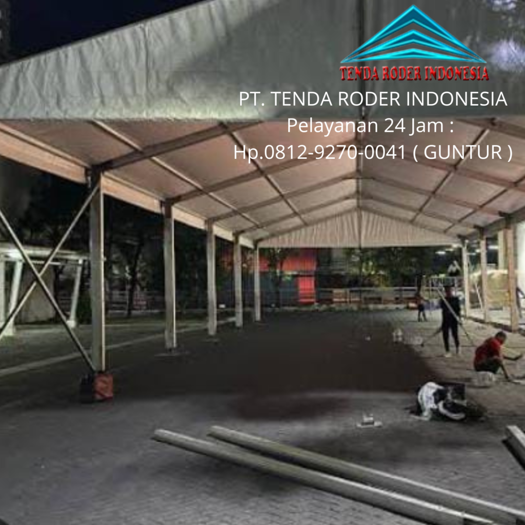 Rental Tenda Roder Terlengkap Siap Kirim Area Depok
