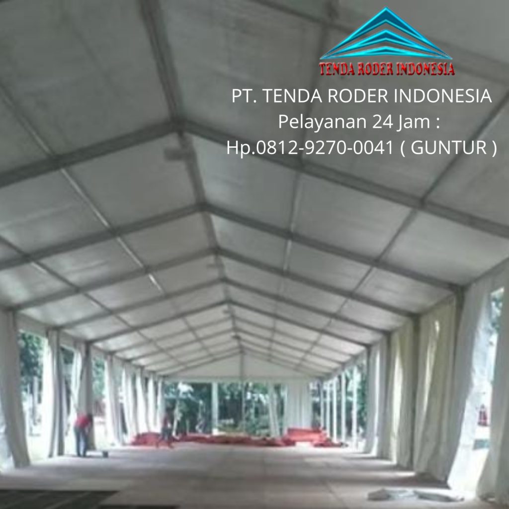 Rental Tenda Roder Terlengkap Siap Kirim Area Depok