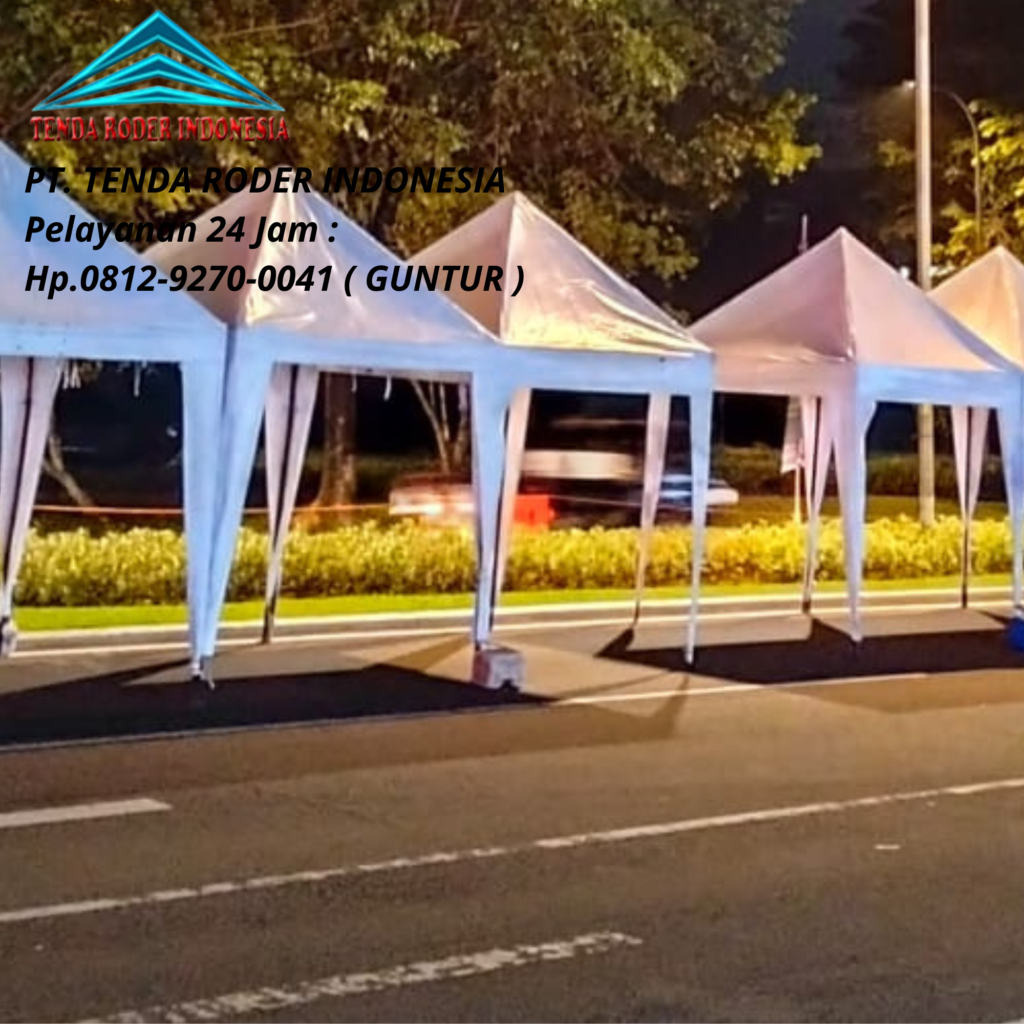 Rental Tenda Roder,Tenda Bazar,Tenda Kerucut Area Bekasi