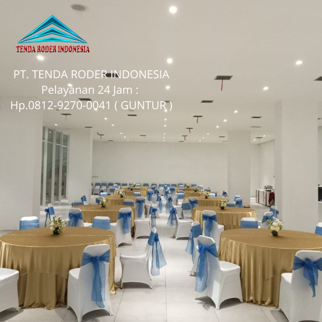 Sewa Tenda Roder Jakarta Dan Set kursi, Meja Acara Buka Puasa