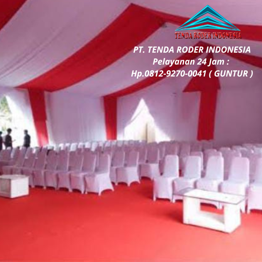 Sewa Tenda Roder Terpercaya Siap Melayani Area Bogor