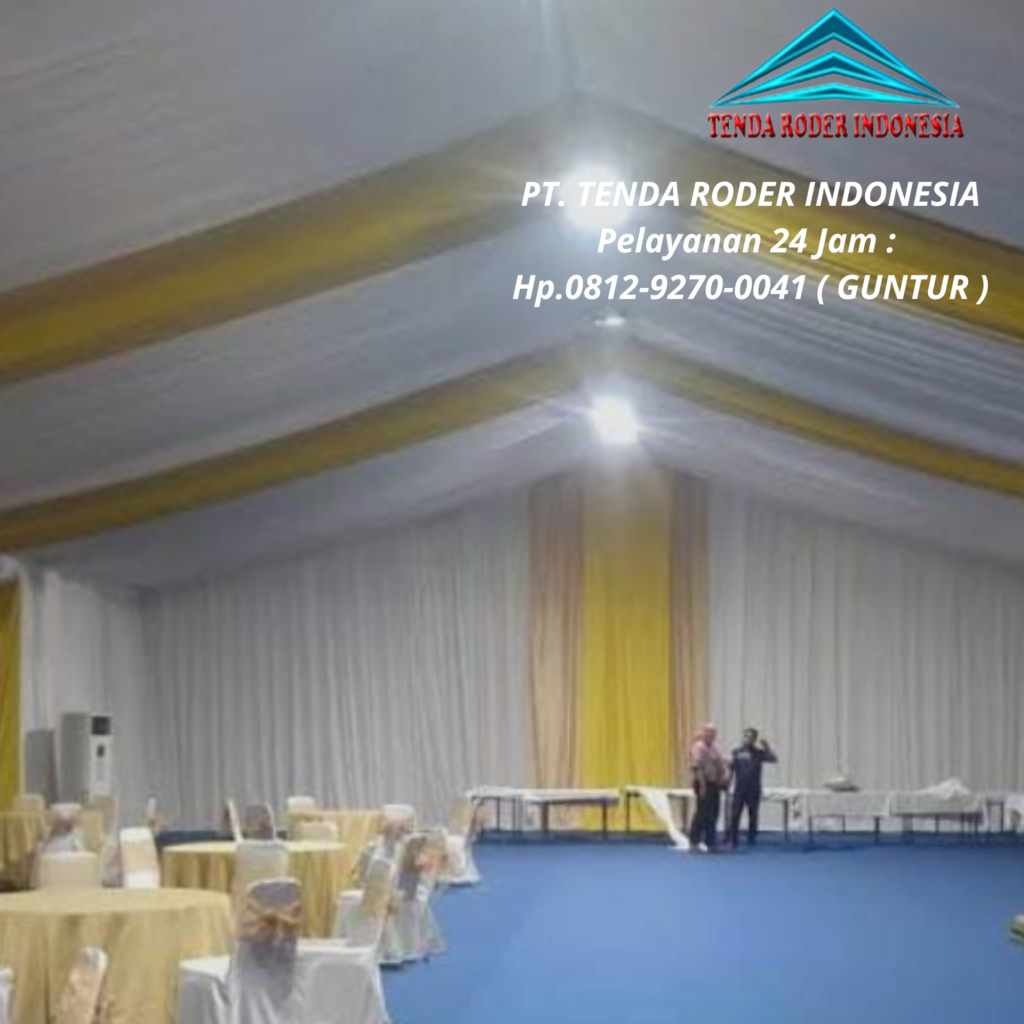 Sewa Tenda Roder Terpercaya Siap Melayani Area Bogor