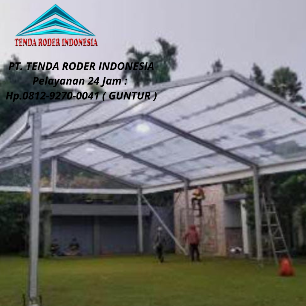 Sewa Tenda Roder Transparan Fleksibel Dan Adaptif Untuk Acara