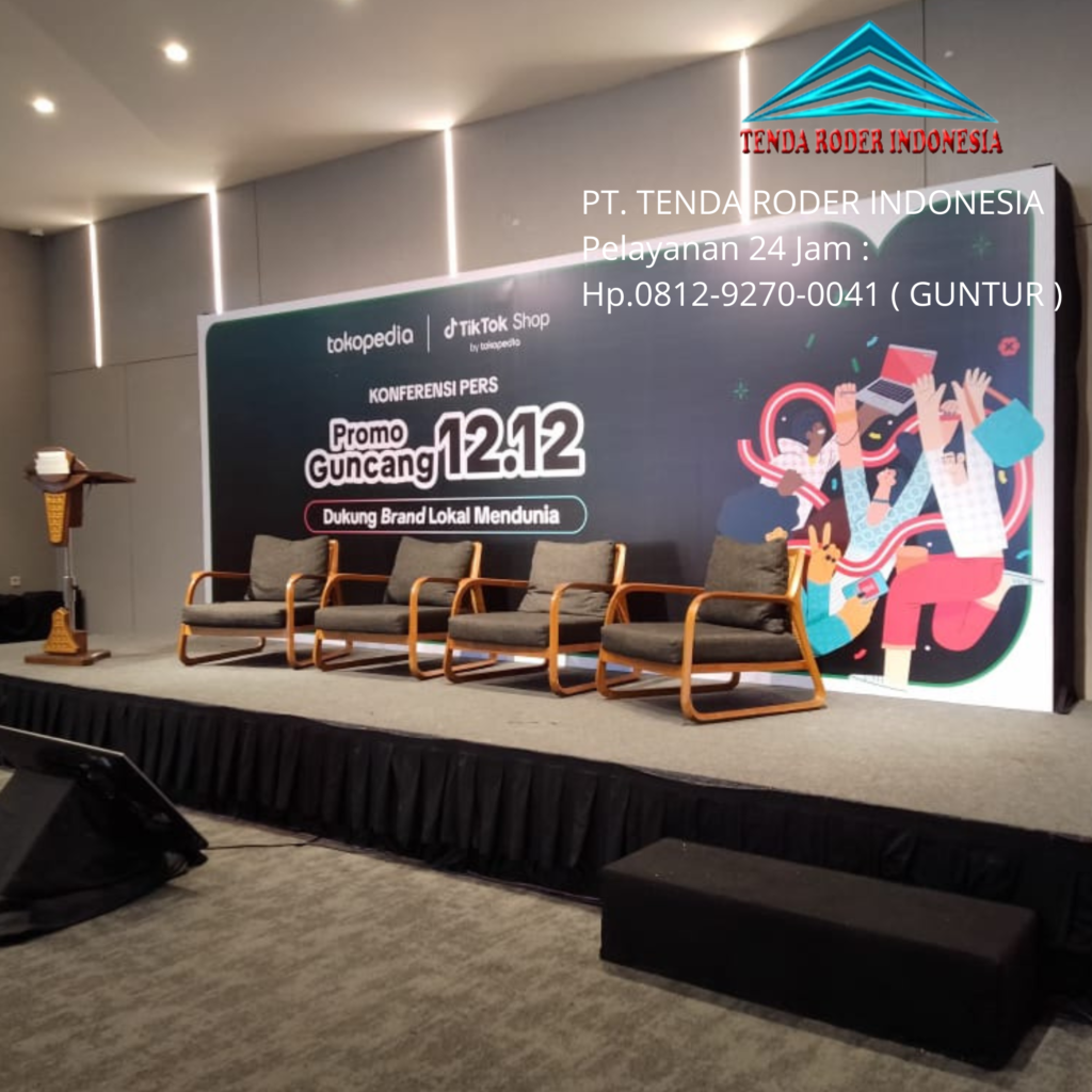 Sewa Tenda Roder,Backdrop,Panggung Area Karawang