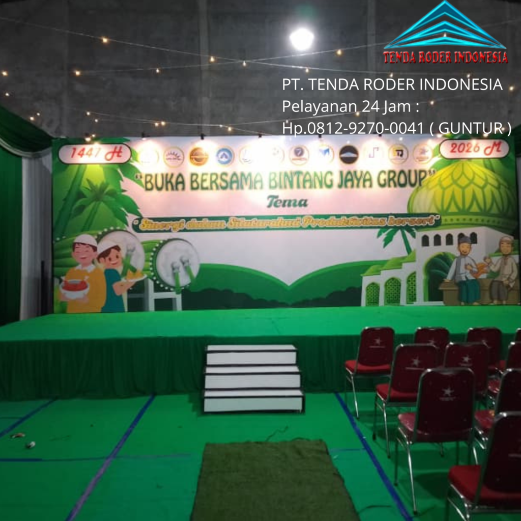 Sewa Tenda Roder,Backdrop,Panggung Area Karawang