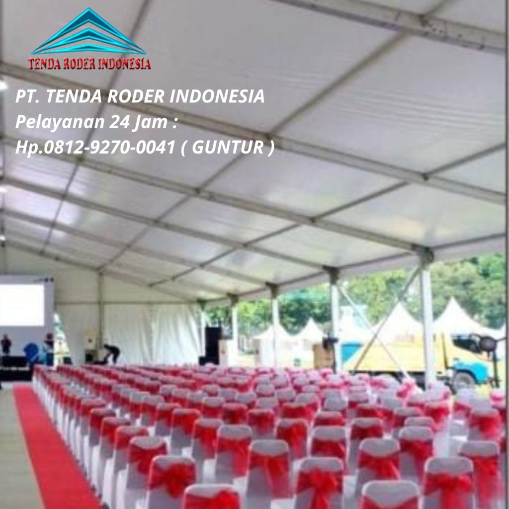 Sewa Tenda roder Area Babelan Bekasi Utara