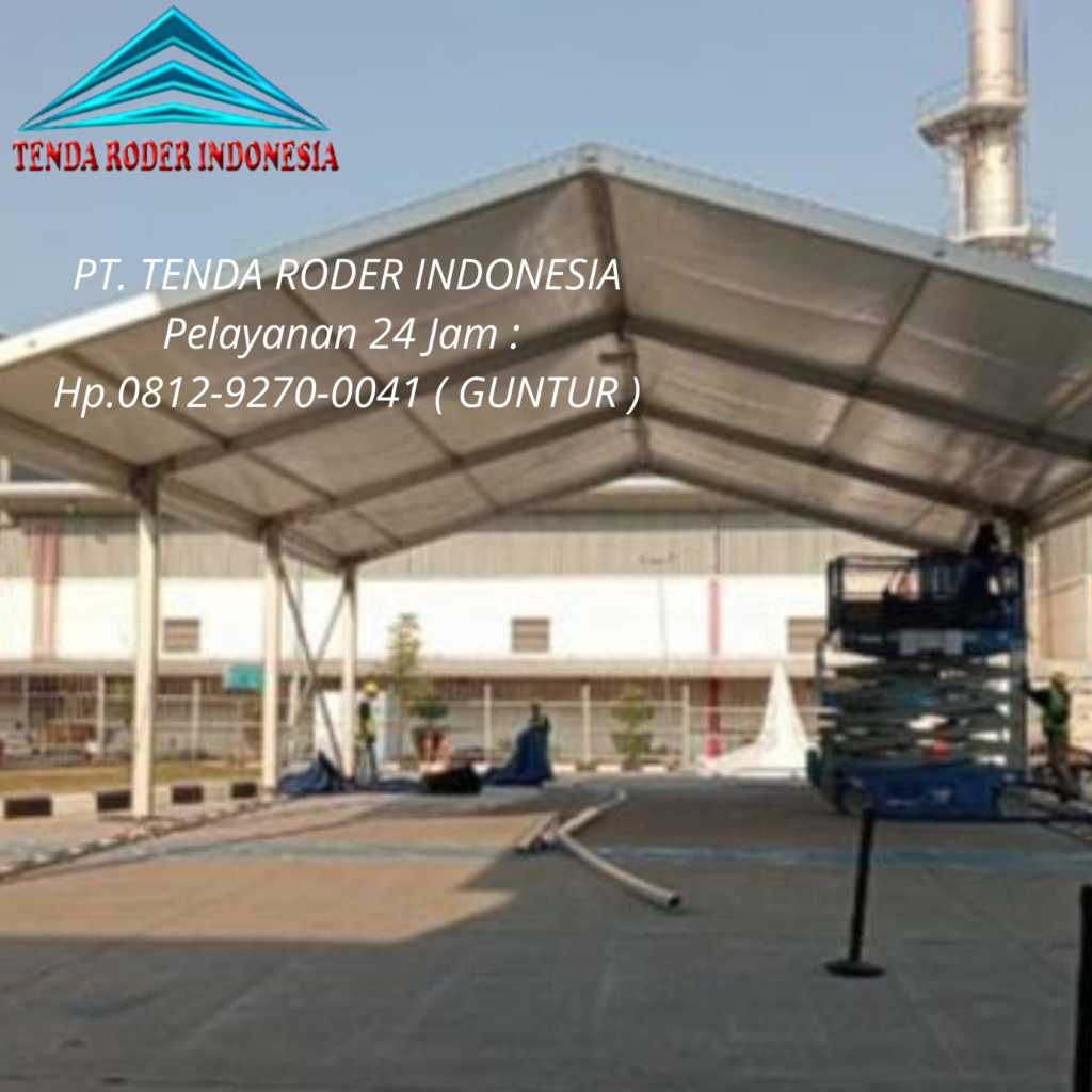 Spesialis Tenda Roder Area Jabodetabek Pemasangan Profesional