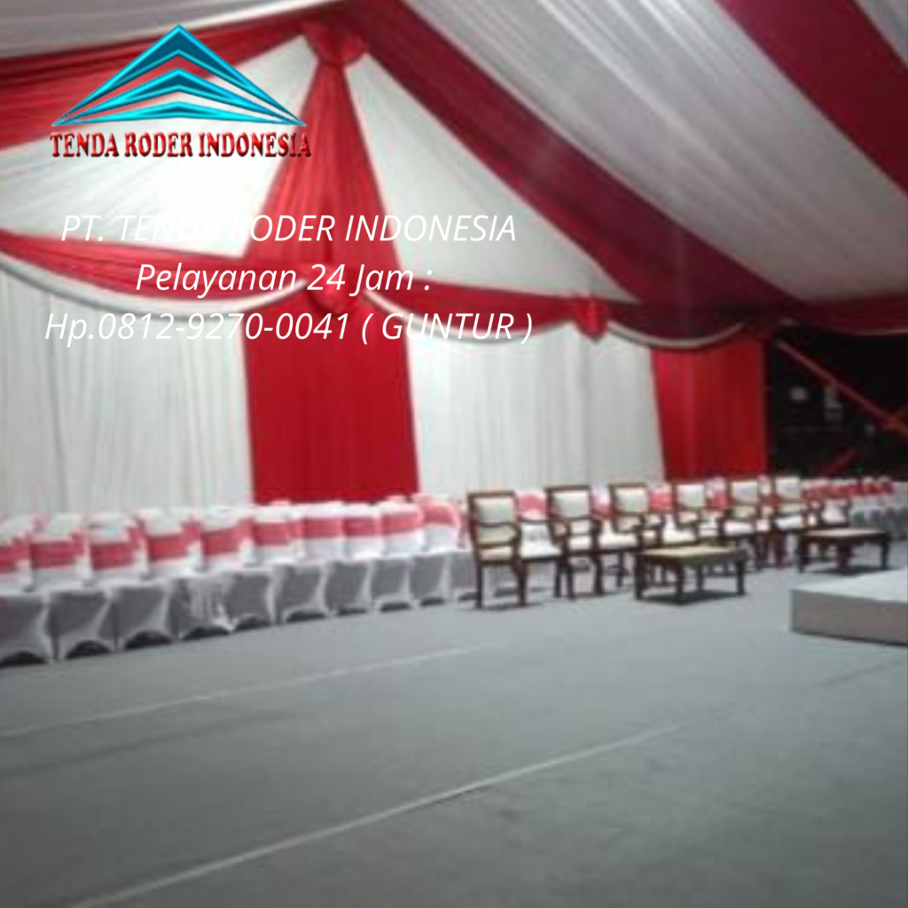 Spesialis Tenda Roder Area Jabodetabek Pemasangan Profesional