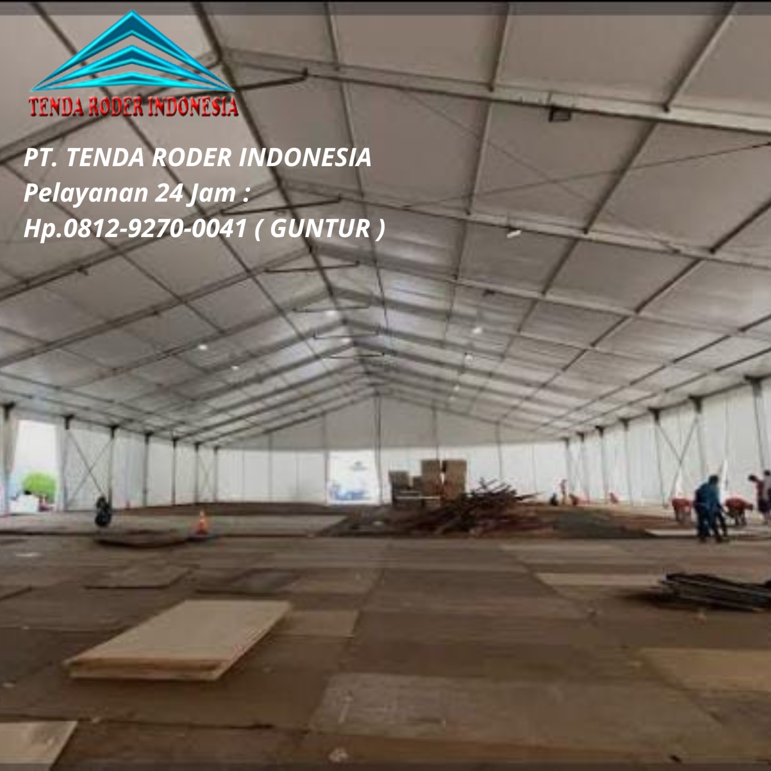 Tempat Sewa Tenda Sarnafil, Tenda Roder Desain Kokoh Depok