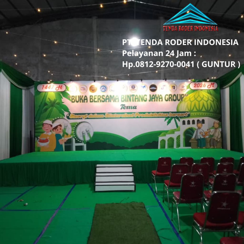Vendor Sewa Tenda Roder jakarta dan Panggung,Backdrop Acara