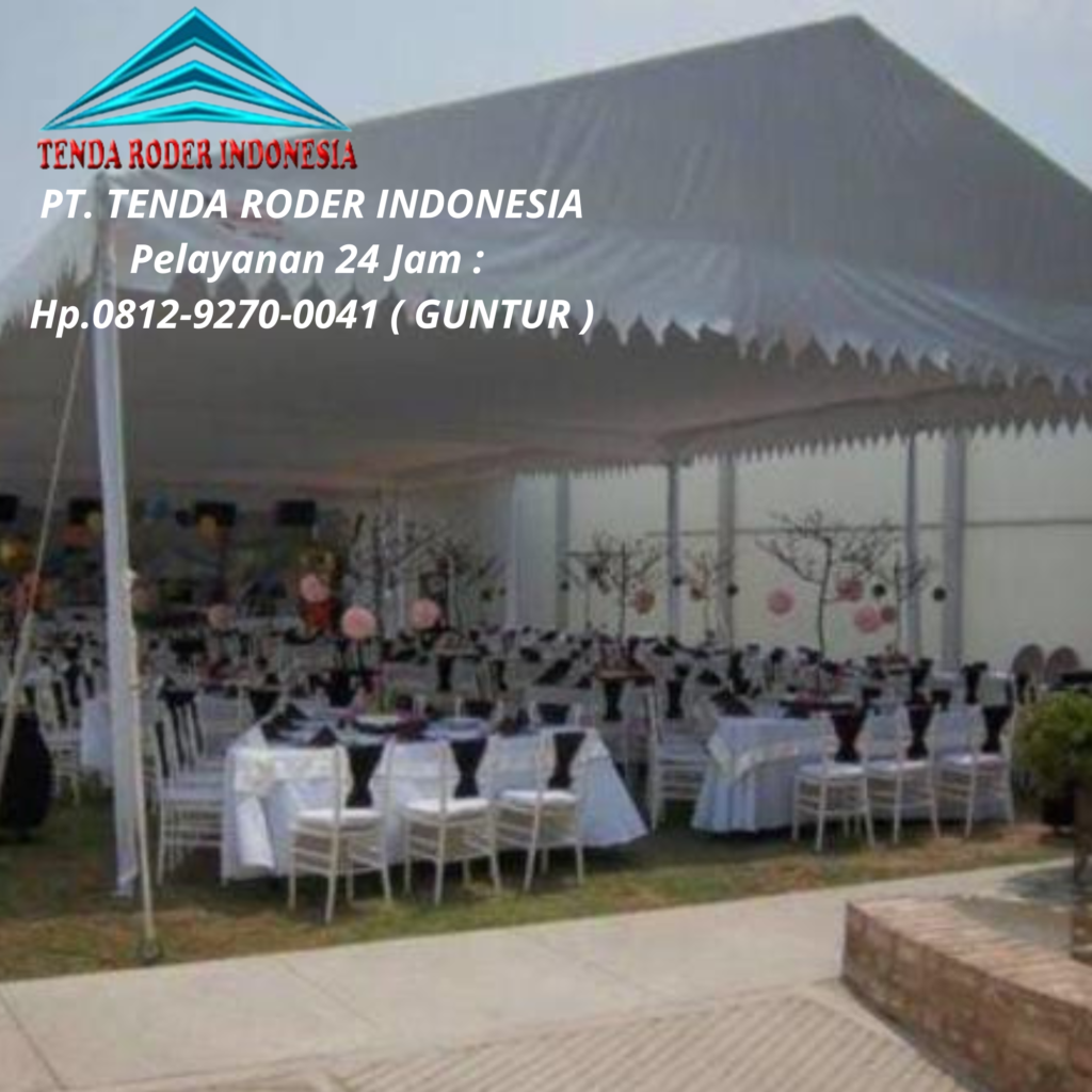 Vendor Spesialis Tenda Roder Terlengkap Area Cikampek