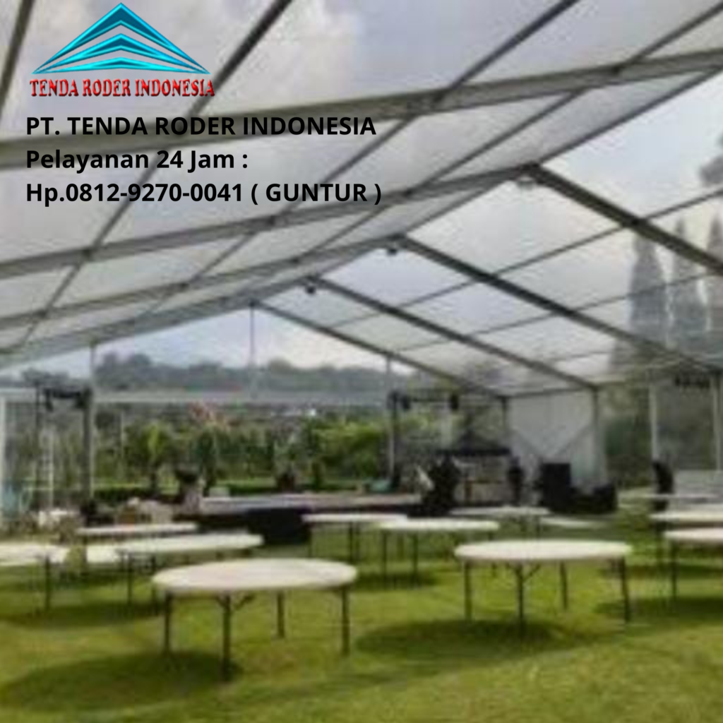 Vendor Tenda Roder Jakarta Untuk Tempat Silaturahmi