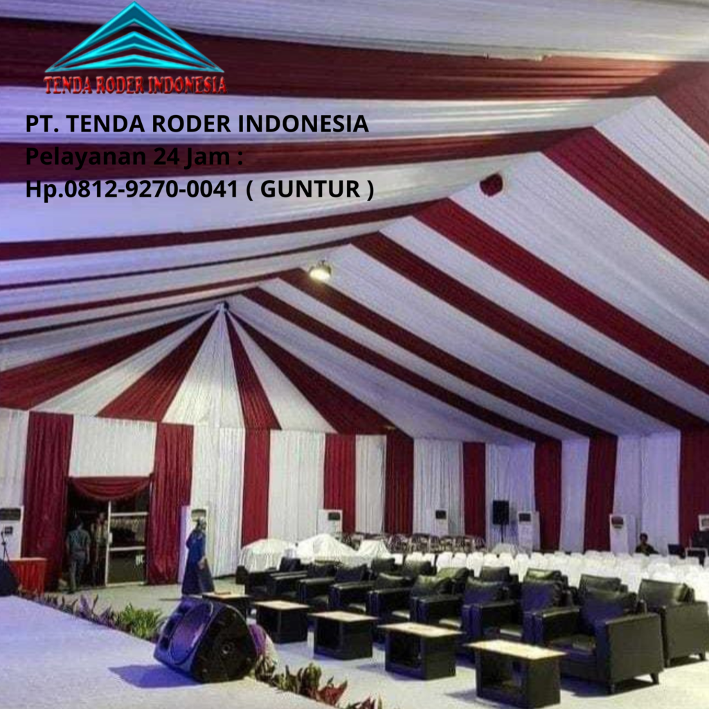 Vendor Tenda Roder Jakarta Untuk Tempat Silaturahmi
