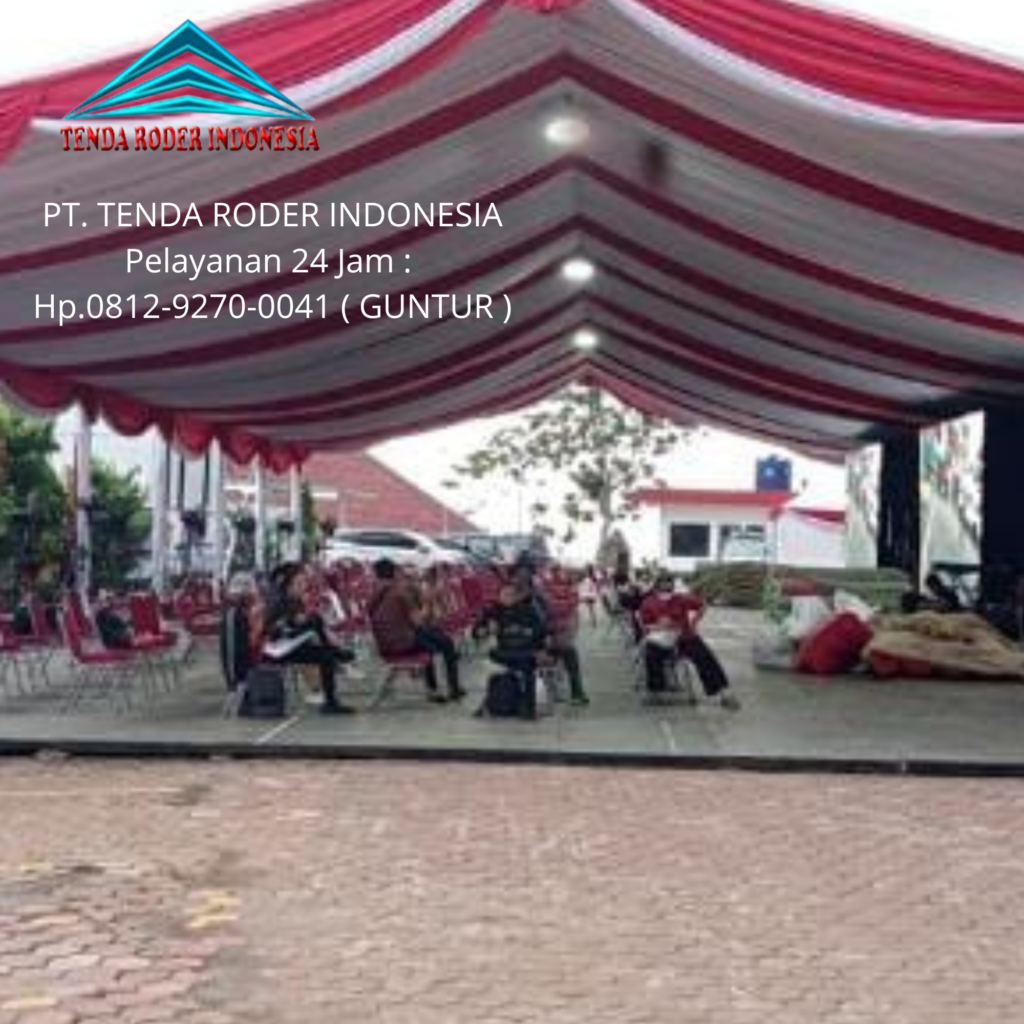 Vendor Tenda Roder Lengkap Jakarta Untuk Acara Semua Skala