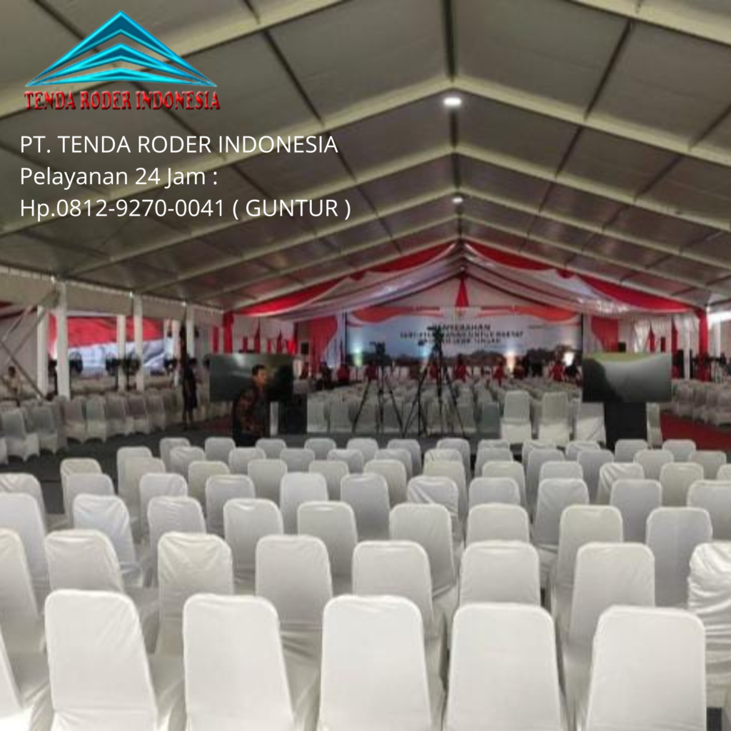 Vendor Tenda Roder Pameran Expo Ruang Luas Depok