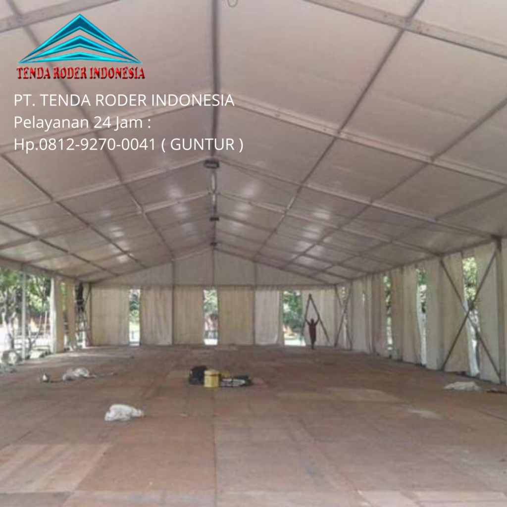 Vendor Tenda Roder Pameran Expo Ruang Luas Depok