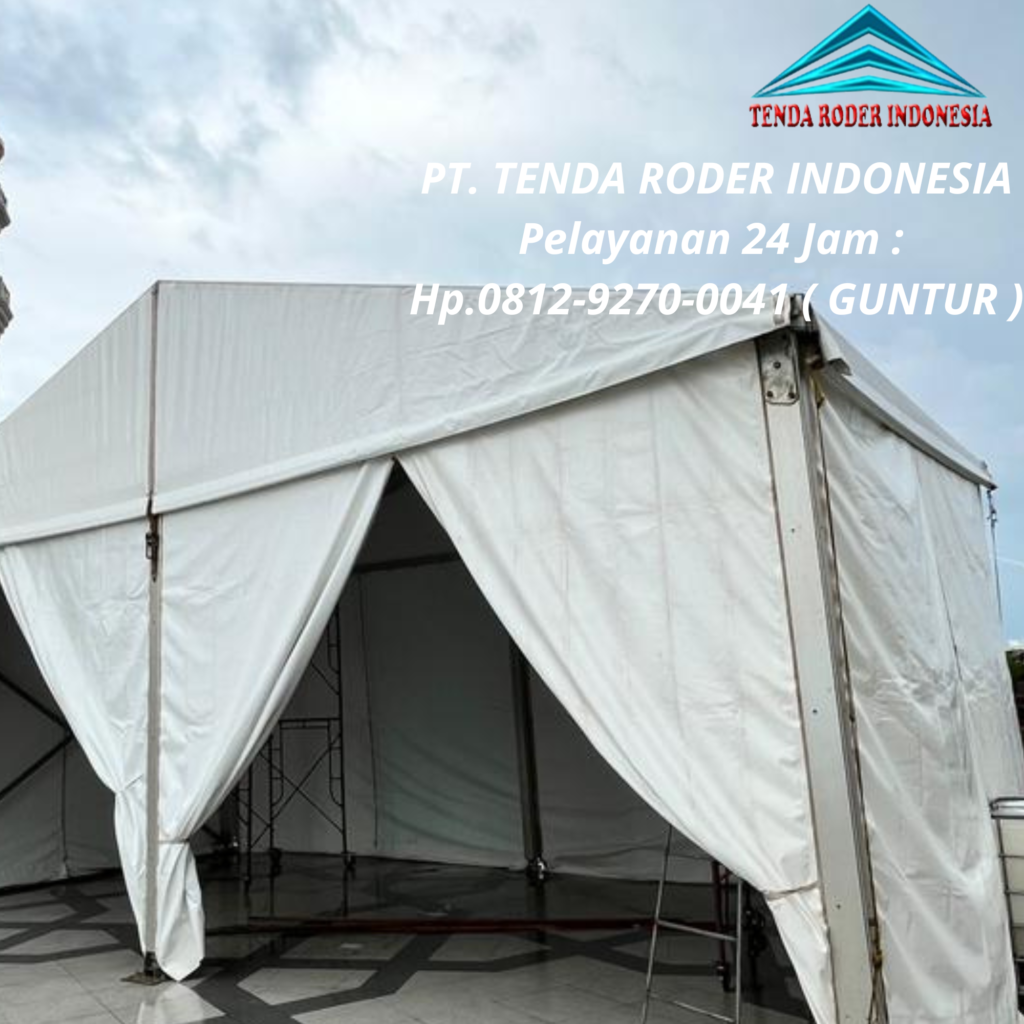 Vendor Tenda Roder,Tiang Antrian Gold Tali Beludru VIP Bekasi