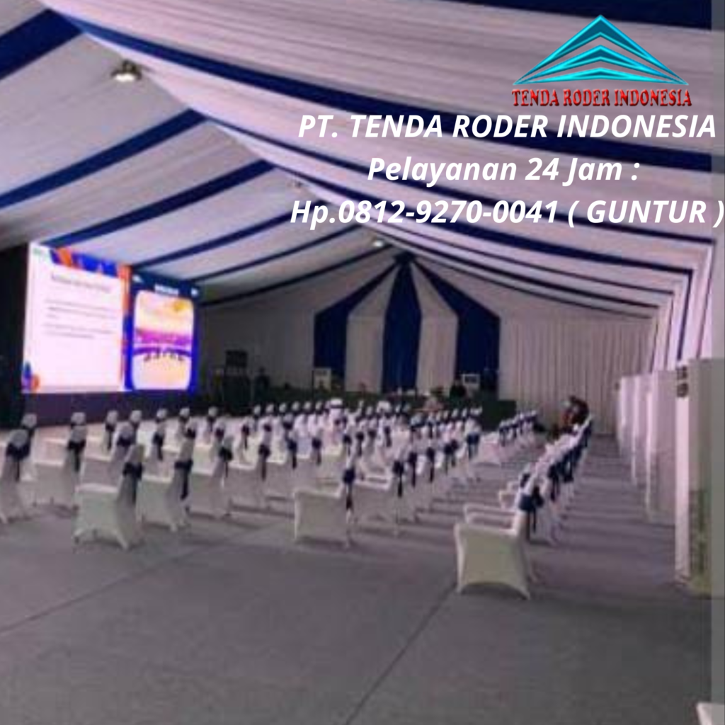 Vendor Tenda Roder,Tiang Antrian Gold Tali Beludru VIP Bekasi