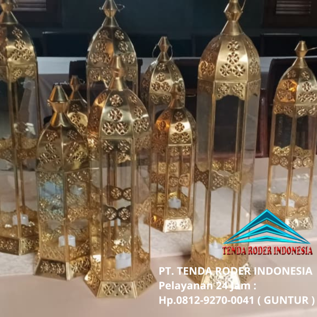 Vendor sewa Tenda Roder,Lampu Maroko Bening Jakarta Pusat