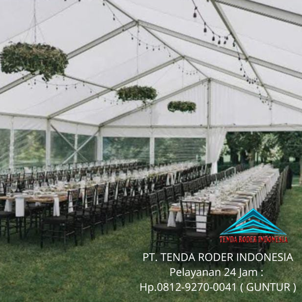 Disewakan Tenda Roder Dan Perlengkapan Pesta Area Bekasi