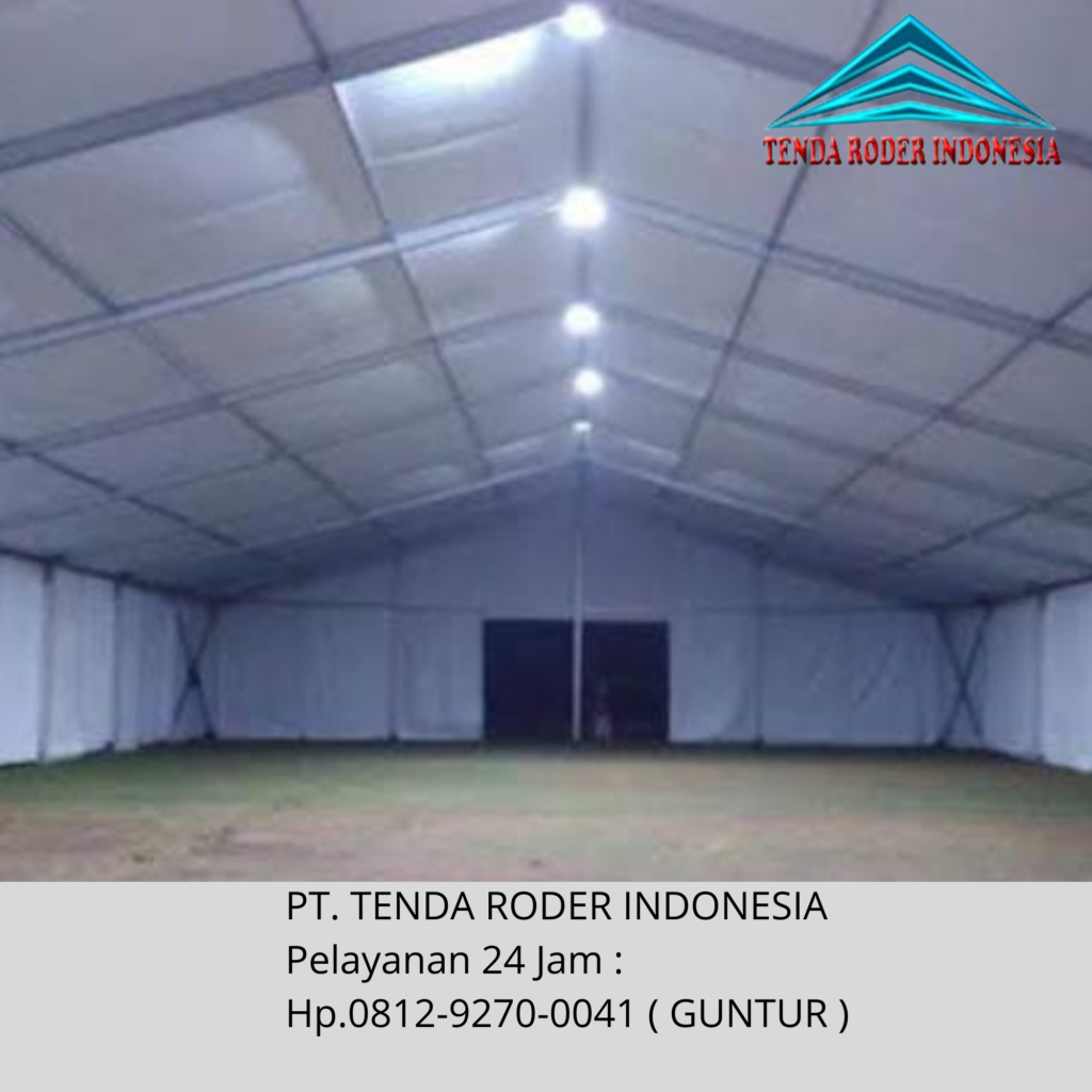 Jasa Sewa Tenda Roder Berikut Gate Pintu Masuk Area Jakarta