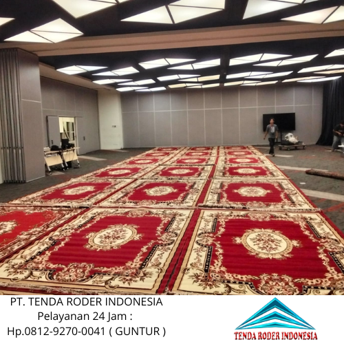 Jasa Sewa Tenda Roder, Karpet Masjid, Permadani, Karpet Buana Depok