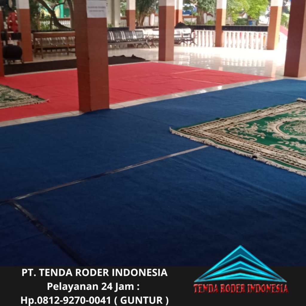 Penyewaan Tenda Roder Dan Karpet premium Bogor