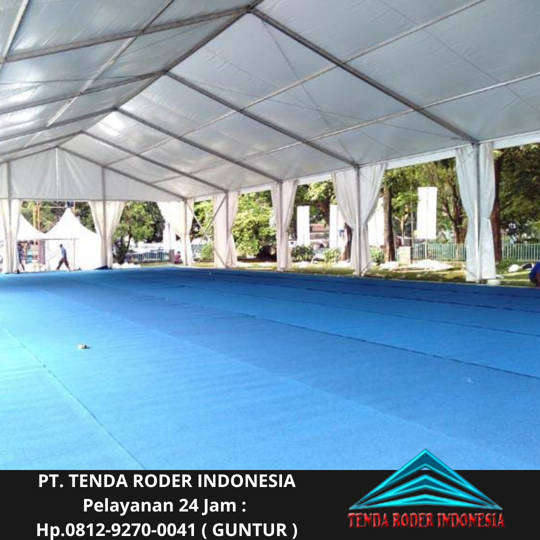 Penyewaan Tenda Roder Dan Karpet premium Bogor