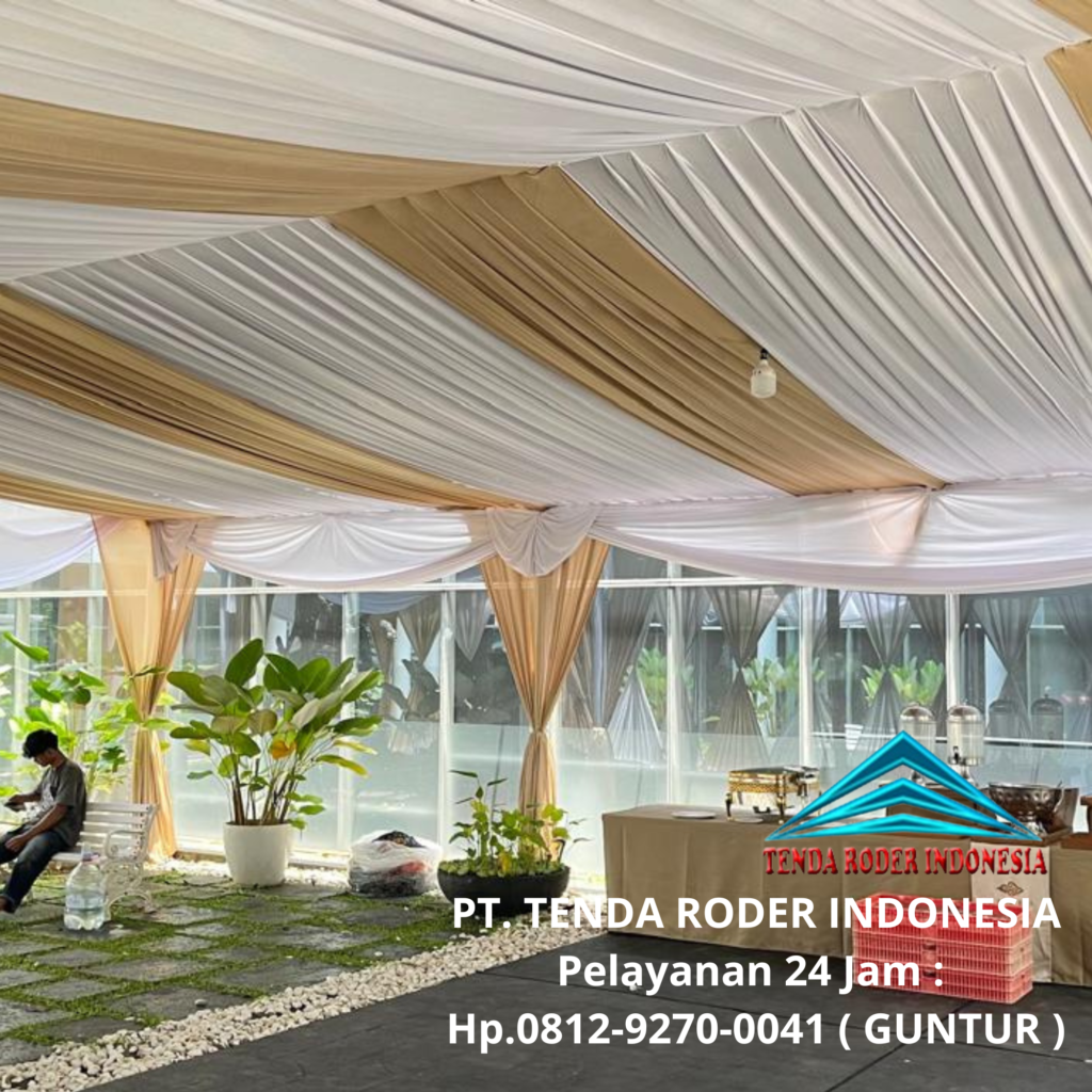 Penyewaan Tenda Roder Dan Tenda Plafon Serut Area BSD